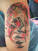 Tattoo Arm tattoo tiger arm upper tattoo